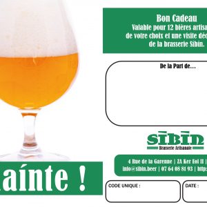 Carte Cadeau 12 x bières